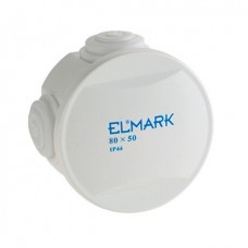 Κουτί Επίτοιχο 80mm IP44 Λευκό 8071